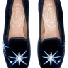 Aries Midnight Velvet Slipper (Men)