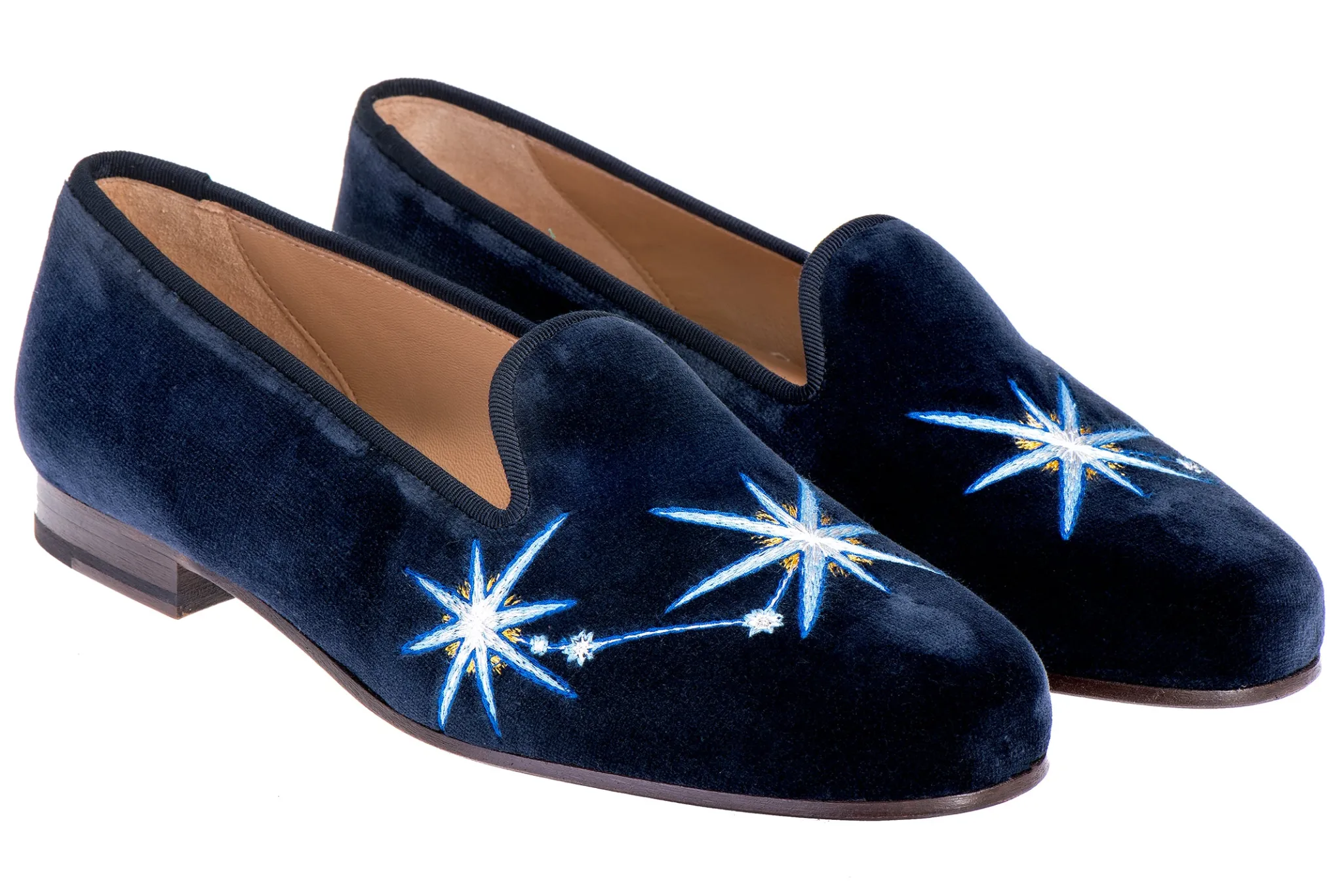 Aries Midnight Velvet Slipper (Men)