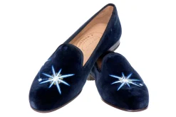 Aries Midnight Velvet Slipper (Men)