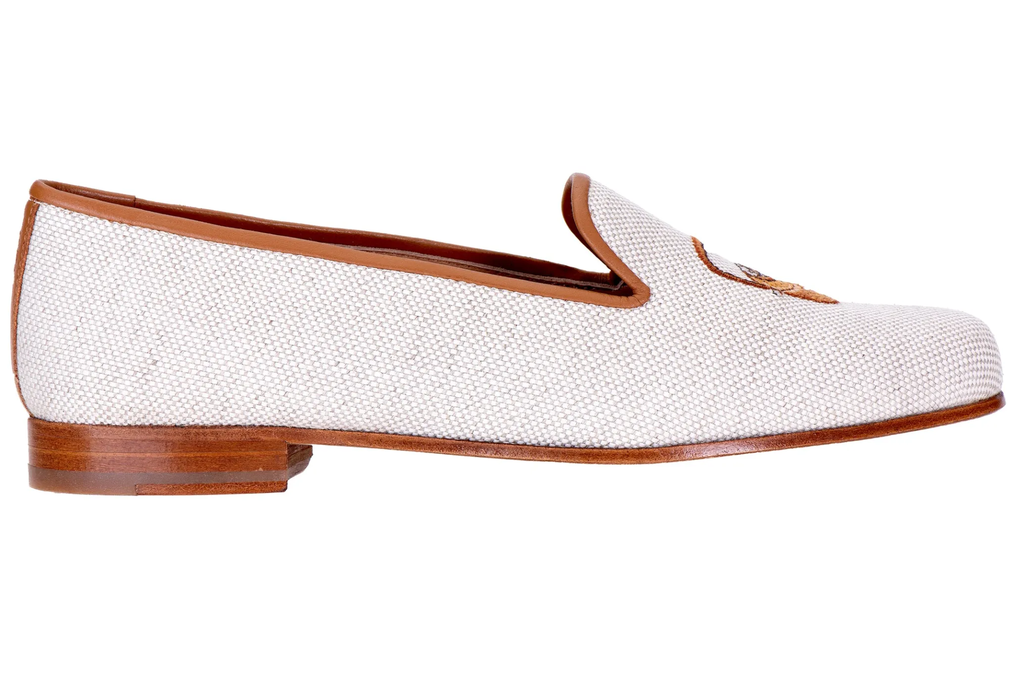 Basket Flax Linen Slipper (Men)