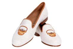 Basket Flax Linen Slipper (Women)
