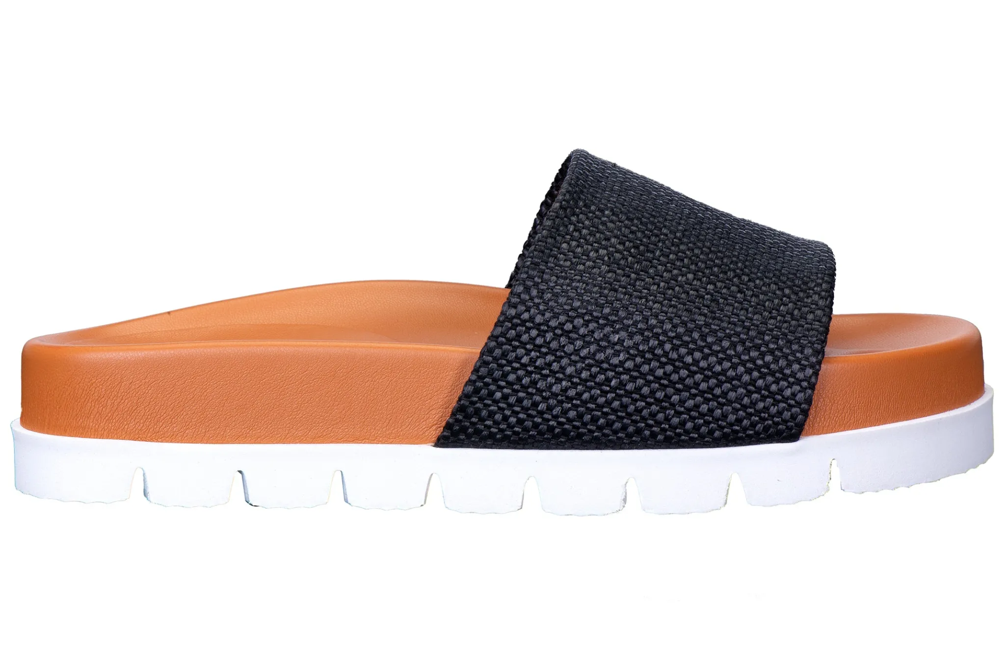 Black Raffia Slip (Women)