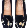 Celebrate Black Velvet Slipper (Women)