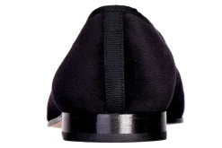 College Black Velvet Slipper (Men)