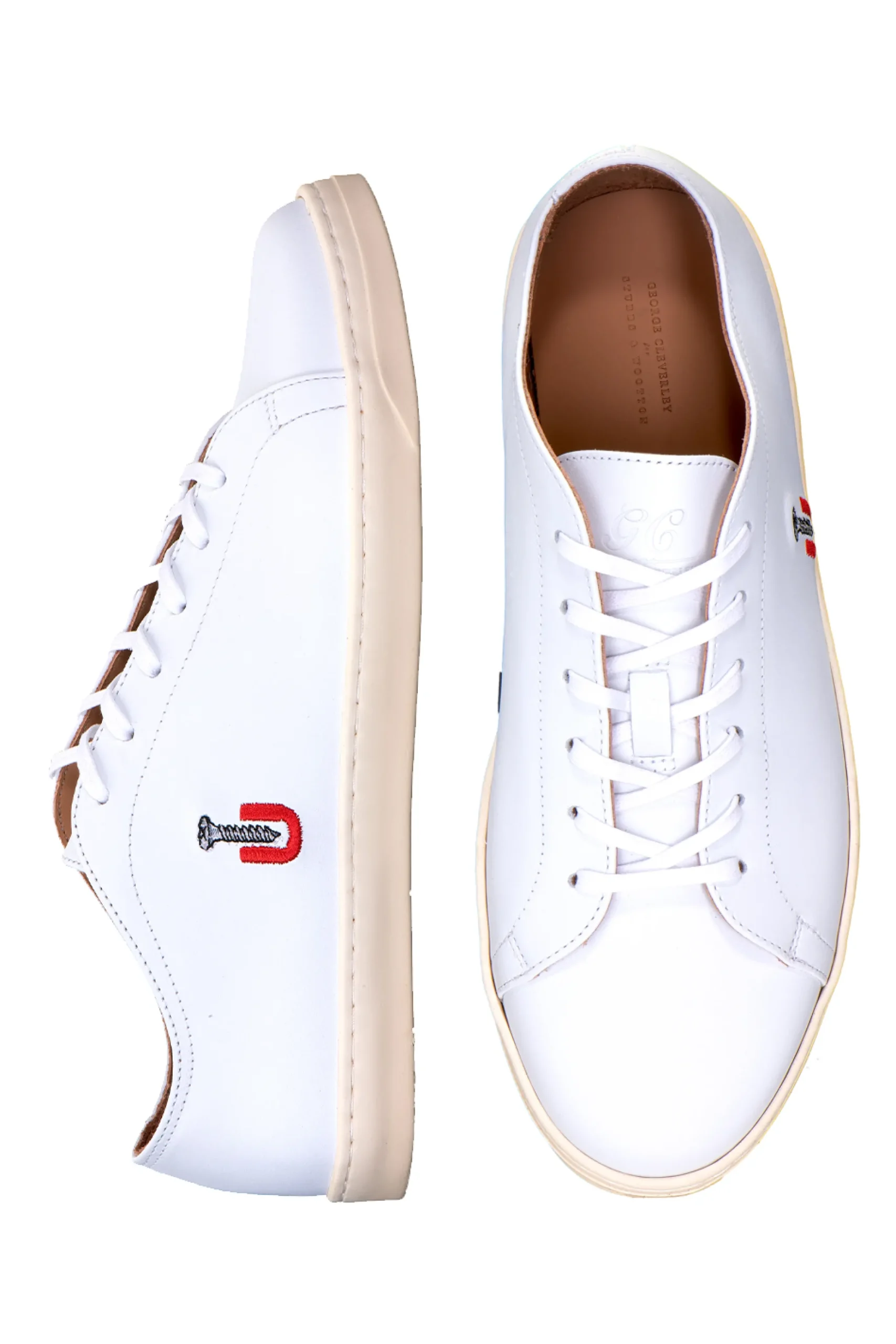 College Calf Leather Trainer (Men)