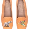 Jungle Ochre Linen Slipper (Men)