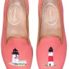 Lighthouse Nantucket Red Slipper (Women)