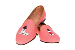 Lighthouse Nantucket Red Slipper (Women)