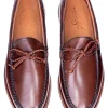 Merritt Brown Boat Shoe (Wide)