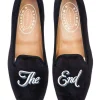 The End Black Velvet Slipper (Women)
