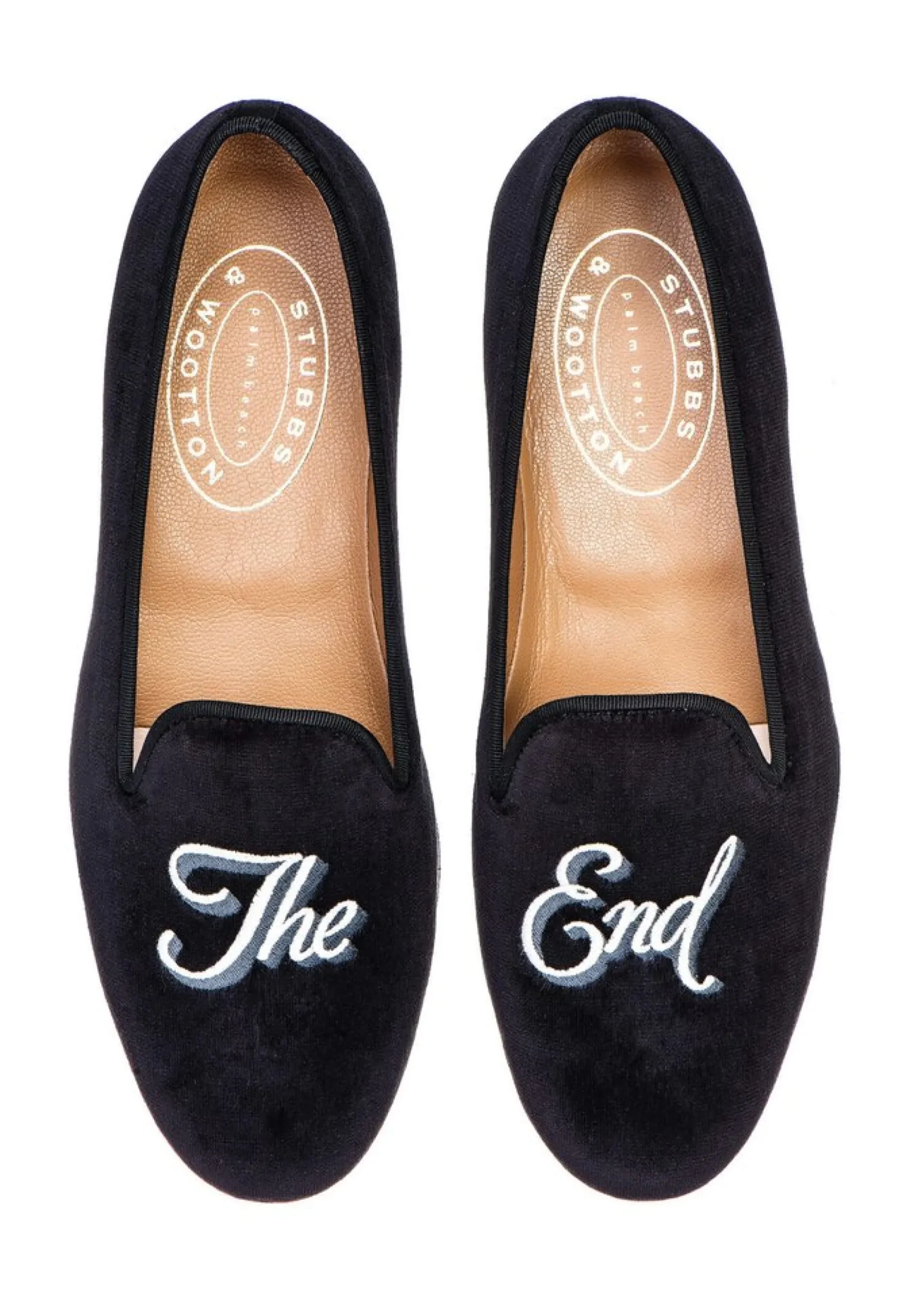 The End Black Velvet Slipper (Women)