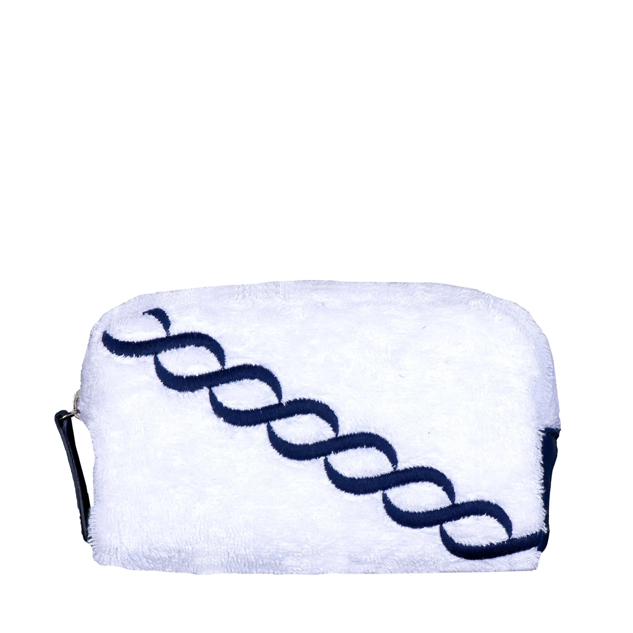 Treccia Navy Clutch