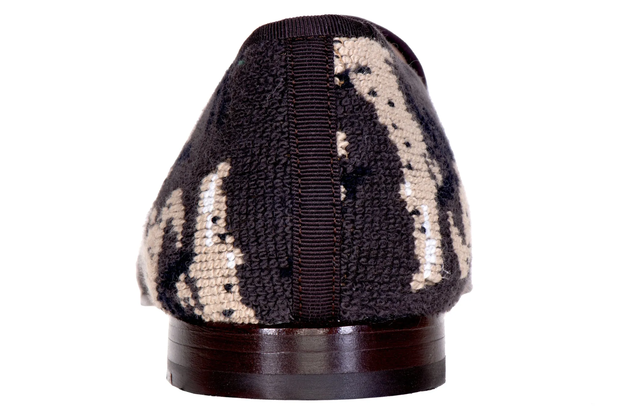 Wetlands Noir Needlepoint Slipper (Men)