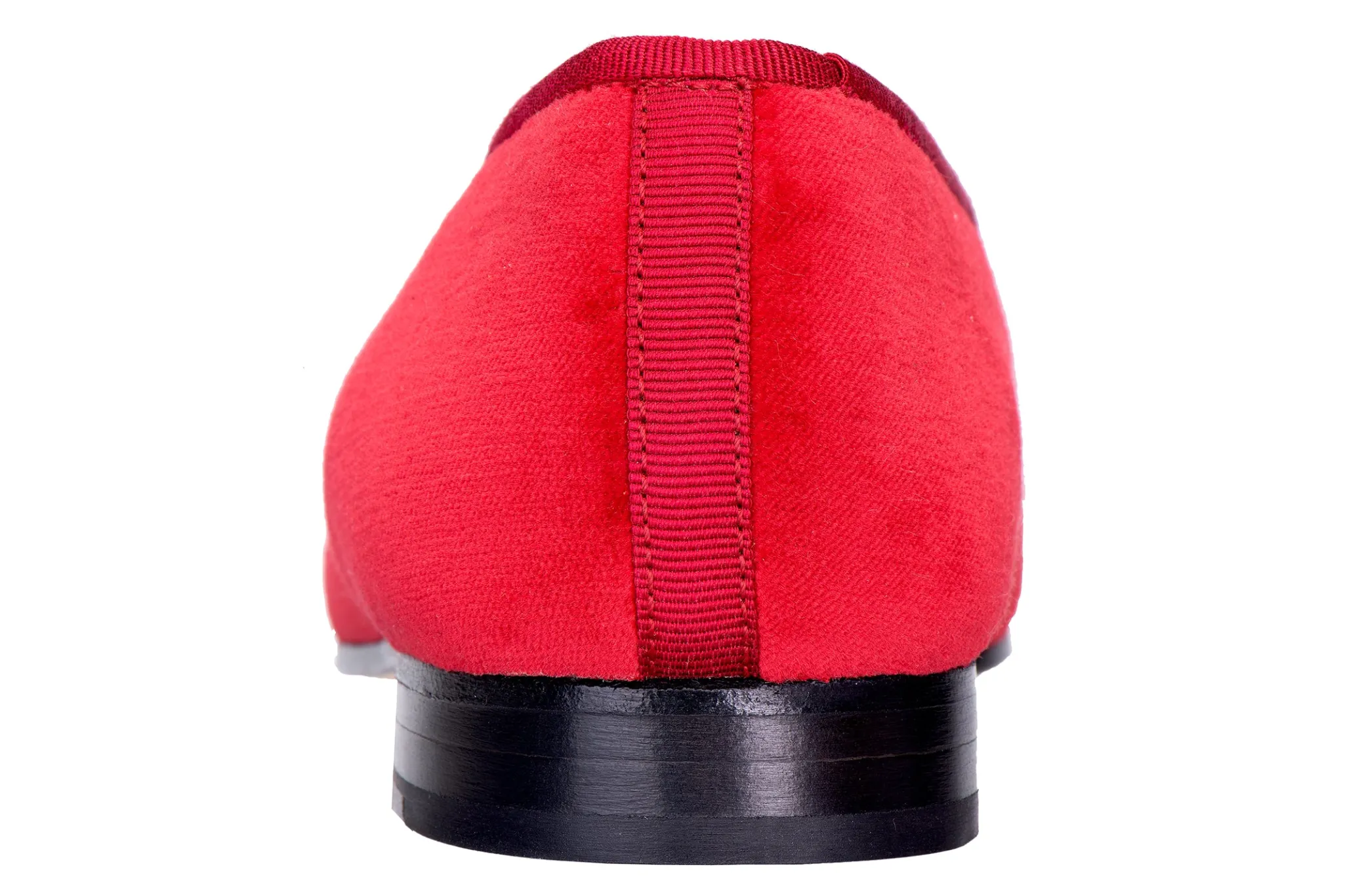 Zebras Red Velvet Slipper (Men)